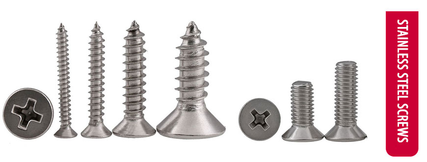 2g x 1/4" Stainless Steel Pozi Pan Self Tapping Screws 2mm x 6mm x200