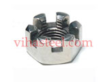Stainless Steel 321H Slotted Nuts