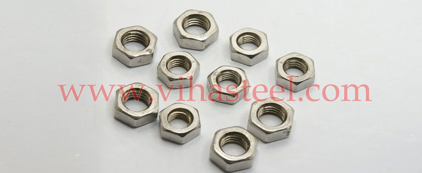 - Stainless Steel G304 3mm Metric Coarse Thread Hex Lock Nut Half Nut M3 