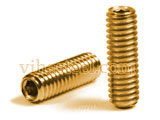 Copper Metric Set Screws