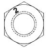 ASTM A194 Grade 2 Nuts