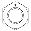 ASTM A194 Grade 7 Nuts