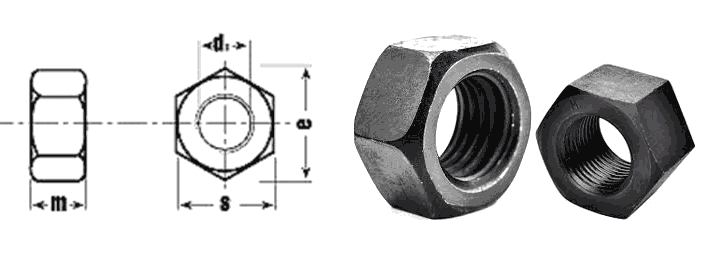 HIGH TENSILE HEX NUTS