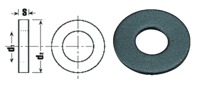 HARDENED AND TEMPERED WASHERS TO DIN 6916