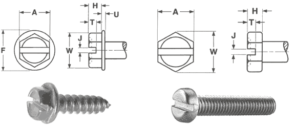 Hex Washer Head