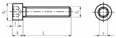 Socket Cap Screws Specifications