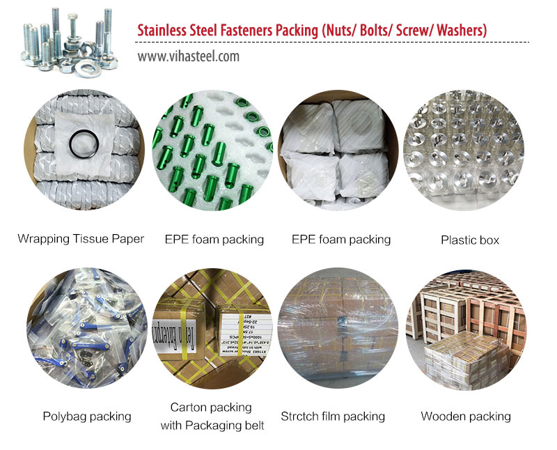 Packing of A2-80 Stainless Steel Bolts