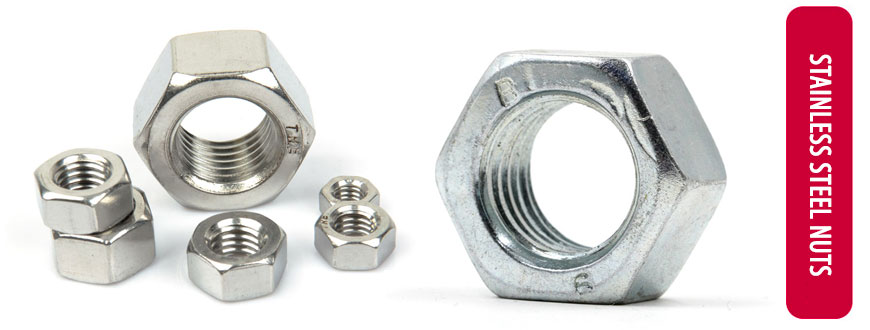 Hex Nuts /Nylock Lock Nut Hexagon Nut Ni-plated Carbon Steel M1.2 M1.4 1.6-12mm 